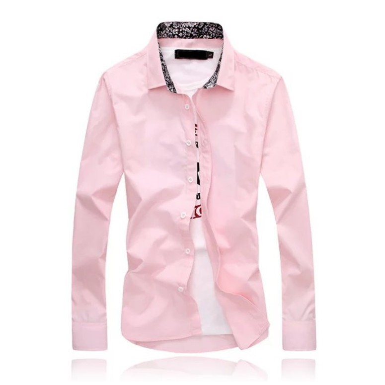 [SALE OFF] BST Sơ mi nam dài tay cổ hoa dáng ôm màu xanh đen | BigBuy360 - bigbuy360.vn