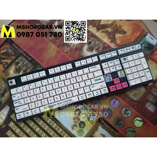 Sản phẩm nút thay thế bàn phím cơ - Keycap Zero Fighter 136 nút