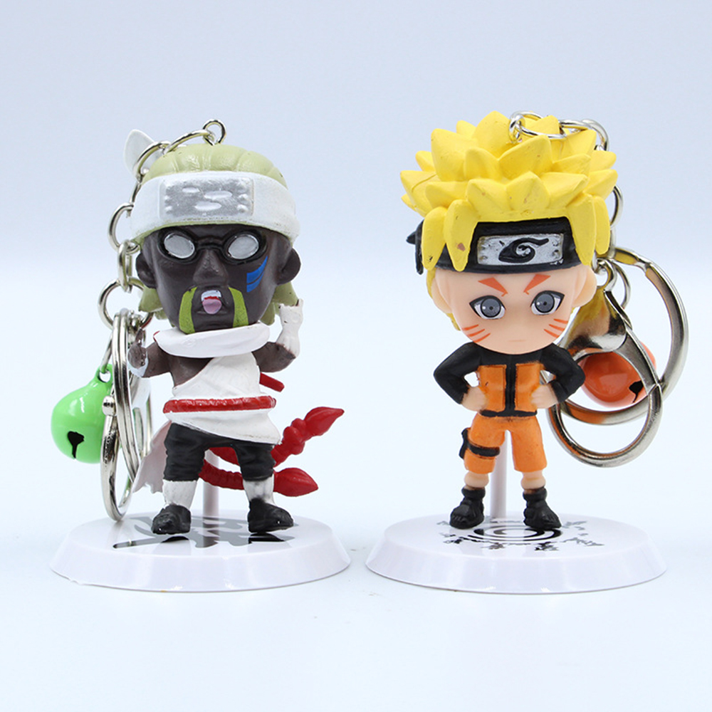 Set 6 Móc Khóa Nhân Vật Phim Hoạt Hình Naruto