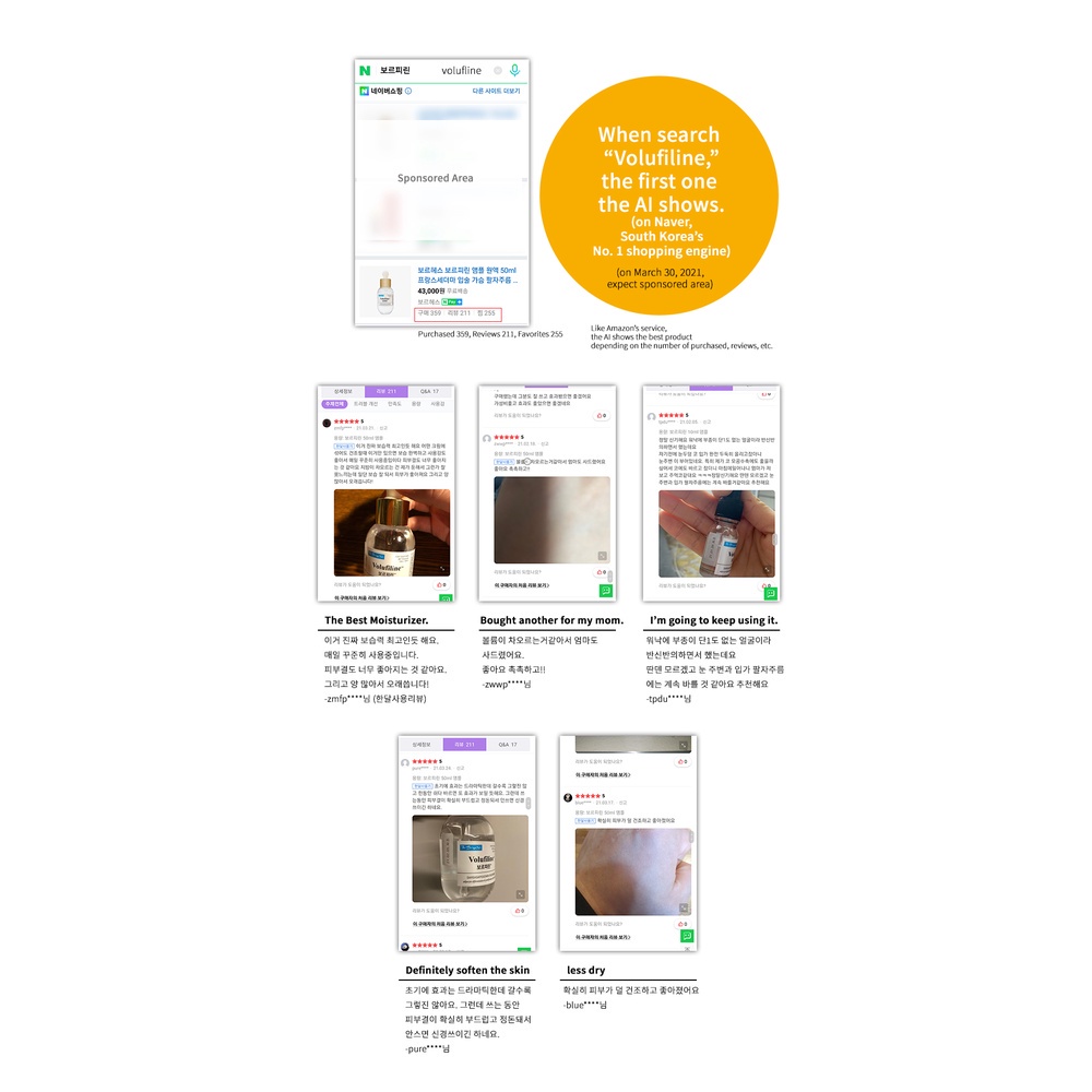 Serum Chứa 100% Thành Phần Tự Nhiên Giúp Thanh Lọc Môi Hiệu Quả volufiline 15ml