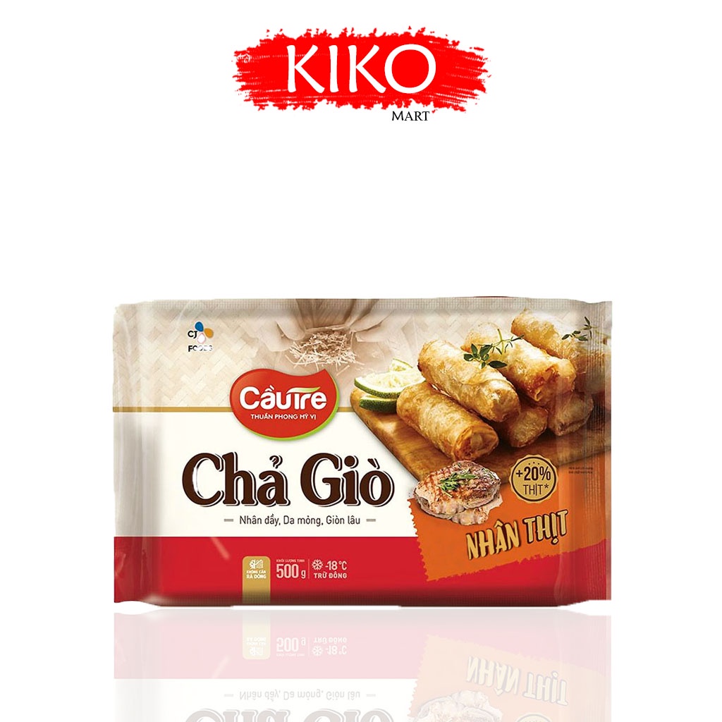 Chả Giò Thịt Cầu Tre Cj Gói 500g