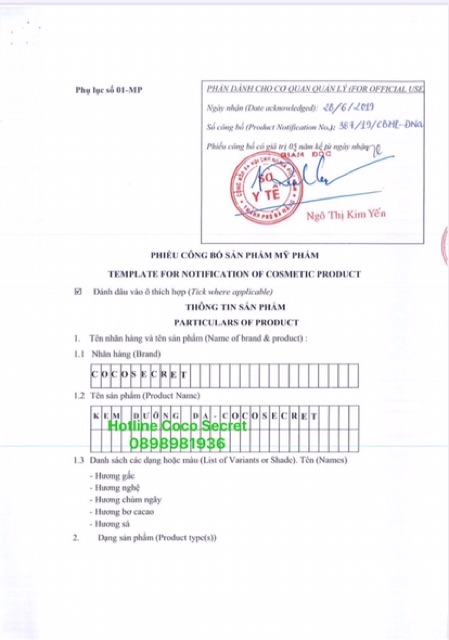 [Q10]SON DẦU DỪA COCO SECRET các loại Dừa nguyên chất, Bạc Hà, Dầu Dừa Tinh Dầu Cam, Dầu Dừa Tinh chất gấc