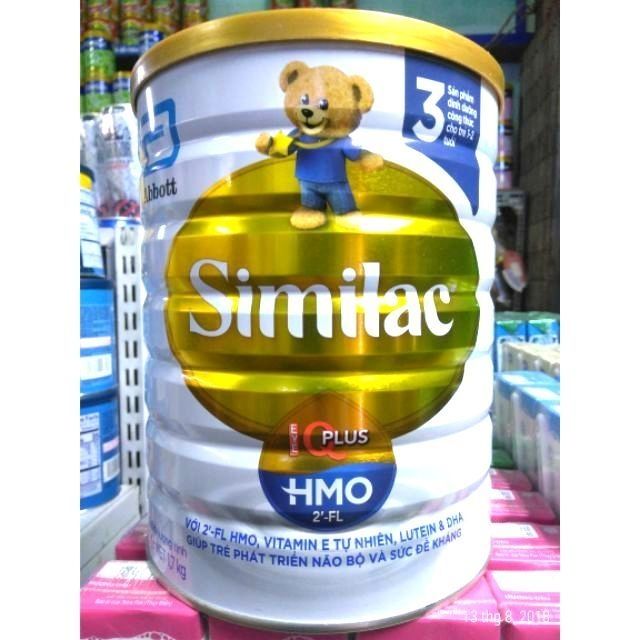 Sữa bột Abbott Similac IQ HMO 3 1.7kg (1_2 tuổi)date 2021