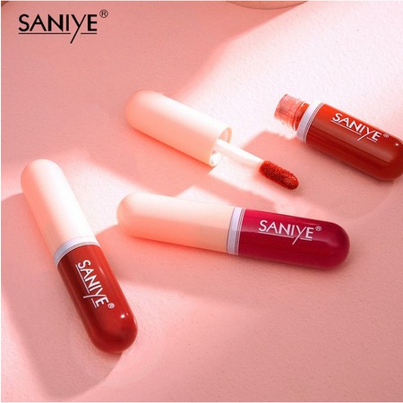 SANIYE (Hàng Mới Về) Son Kem L1135-12 Màu Tùy Chọn Không Thấm Nước | BigBuy360 - bigbuy360.vn