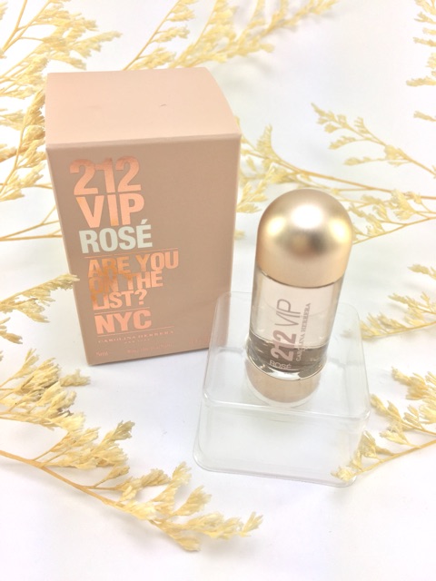 Nước hoa nữ 212 vip Rose 5ml