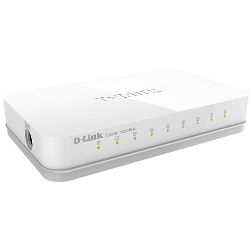 Switch D-Link DGS 1008A 8-Port Gigabit - Hàng chính hãng