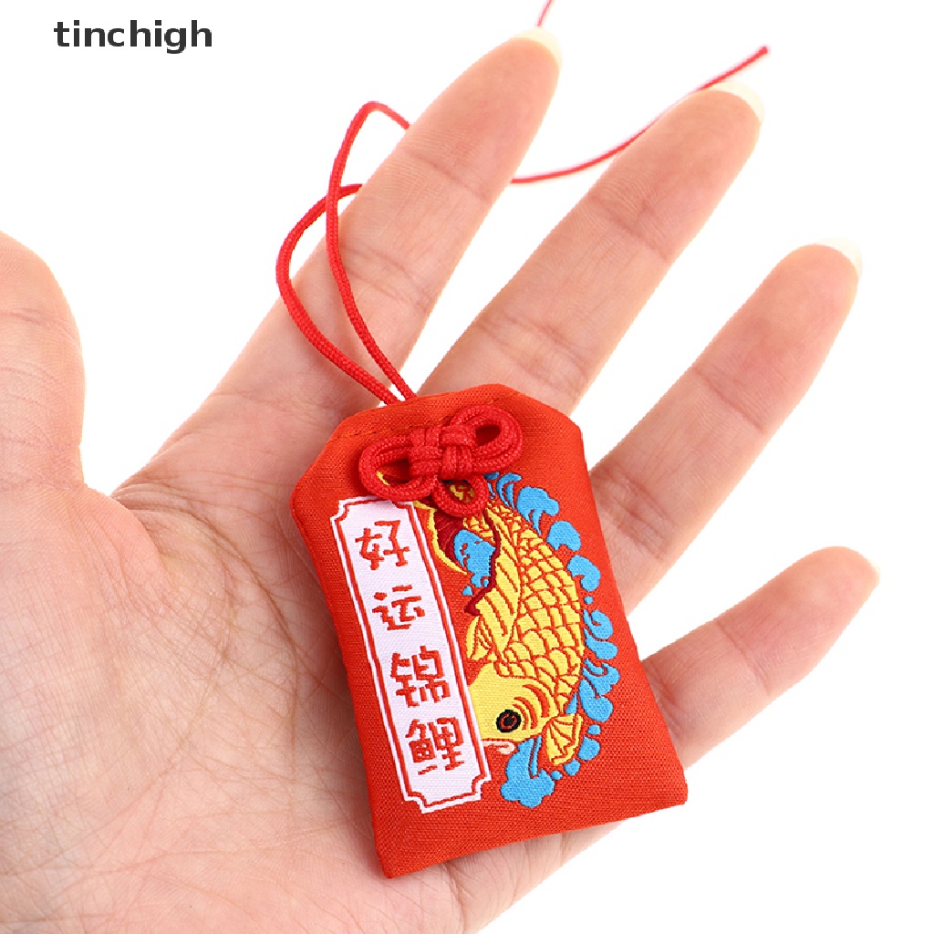 [TICHIG] Mặt Dây Chuyền Cầu Nguyện Omamori Pray Tài Lộc Tài Lộc Bảo Vệ Sức Khỏe Tài