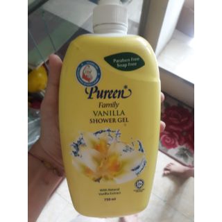 Sữa tắm Pureen hương Vani 750ml