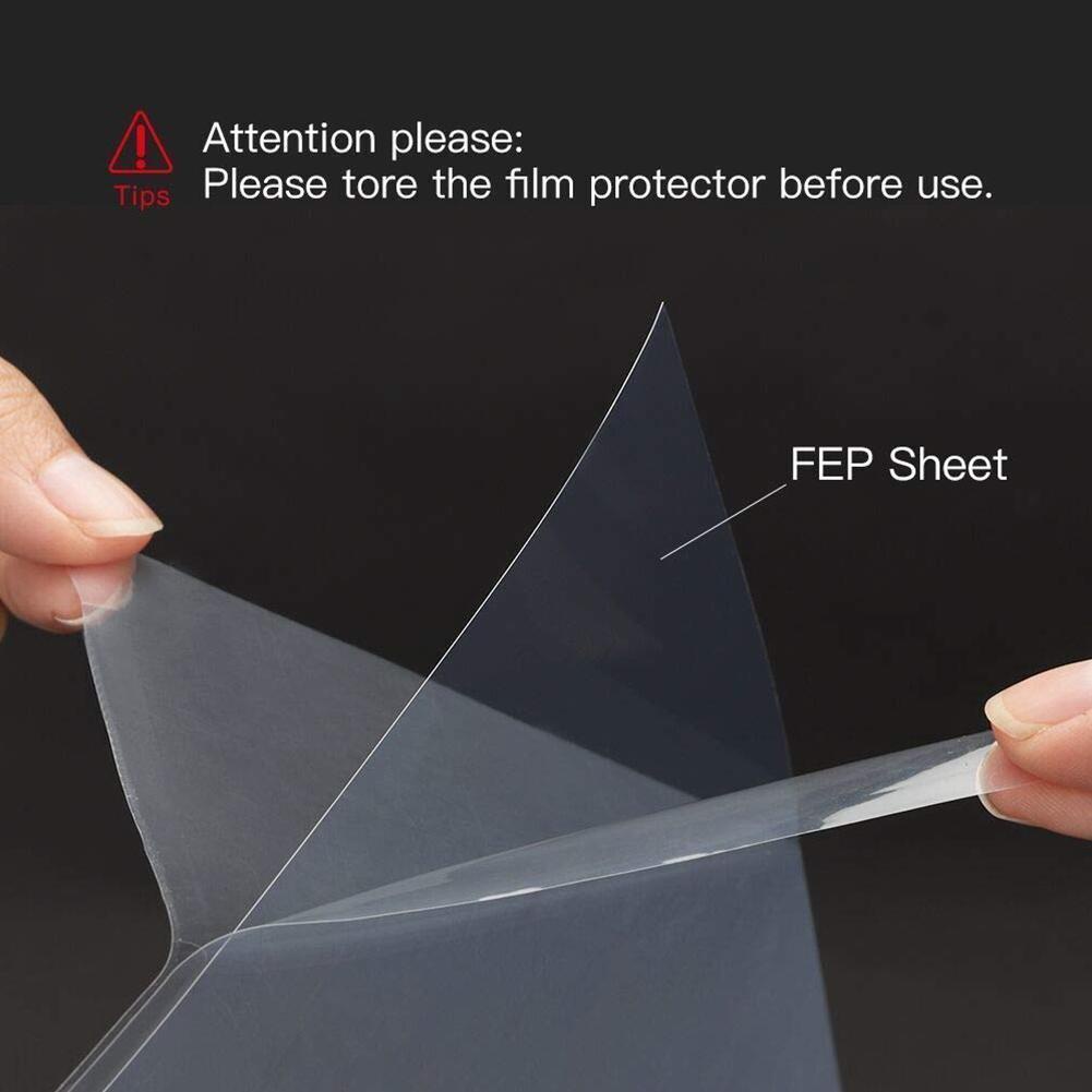 Set 5 phim dán FEP 260x200x0.15mm cho máy ảnh Anycubic Mono J3I1 X2Z7 S1T0 B4X0 Z7V6 photon G4I3