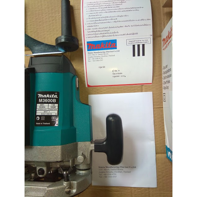 Máy phay gỗ,máy soi mộng gỗ Makita M3600B,1650w,madein Thái lan, dây đồng