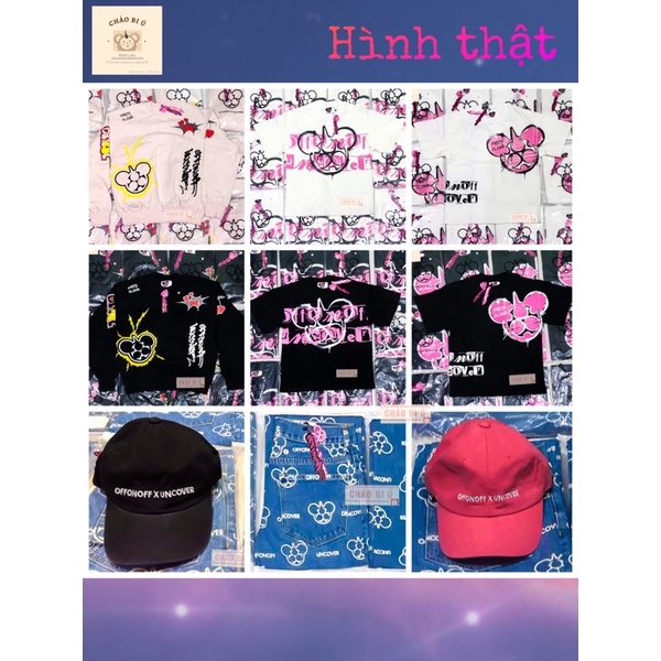 Áo thun kết hợp giữa UNCOVER và OFFONOFF