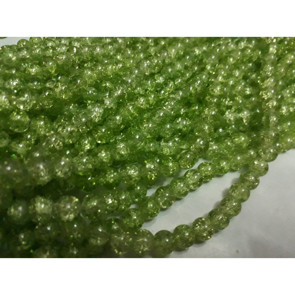 1 dây 55 viên đá tuyết 8ly đủ màu để chọn