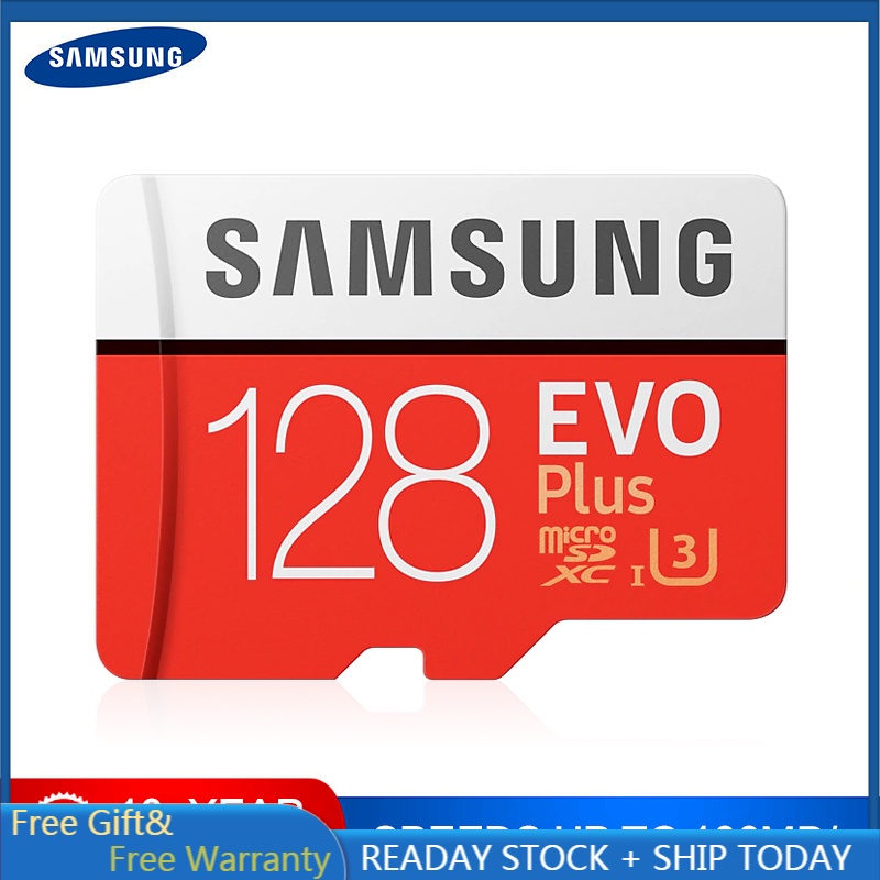 Thẻ Nhớ SAMSUNG EVO 32G 95MB / s SDHC MicroSD 64GB 128GB 256GB 4K 100MB / s SDXC 100MB / s