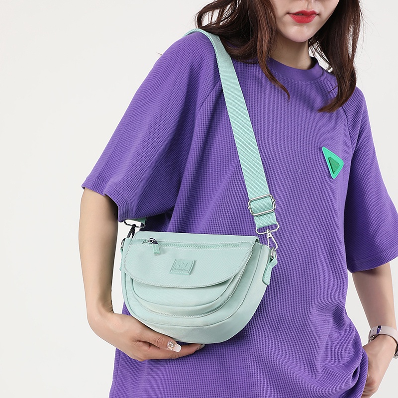 Túi Đeo Chéo Canvas Mini Chống Thấm Nước Phong Cách Hàn Quốc Beg Tangan Wanita Murah Cantik Beg Silang Perempuan Cho Nữ