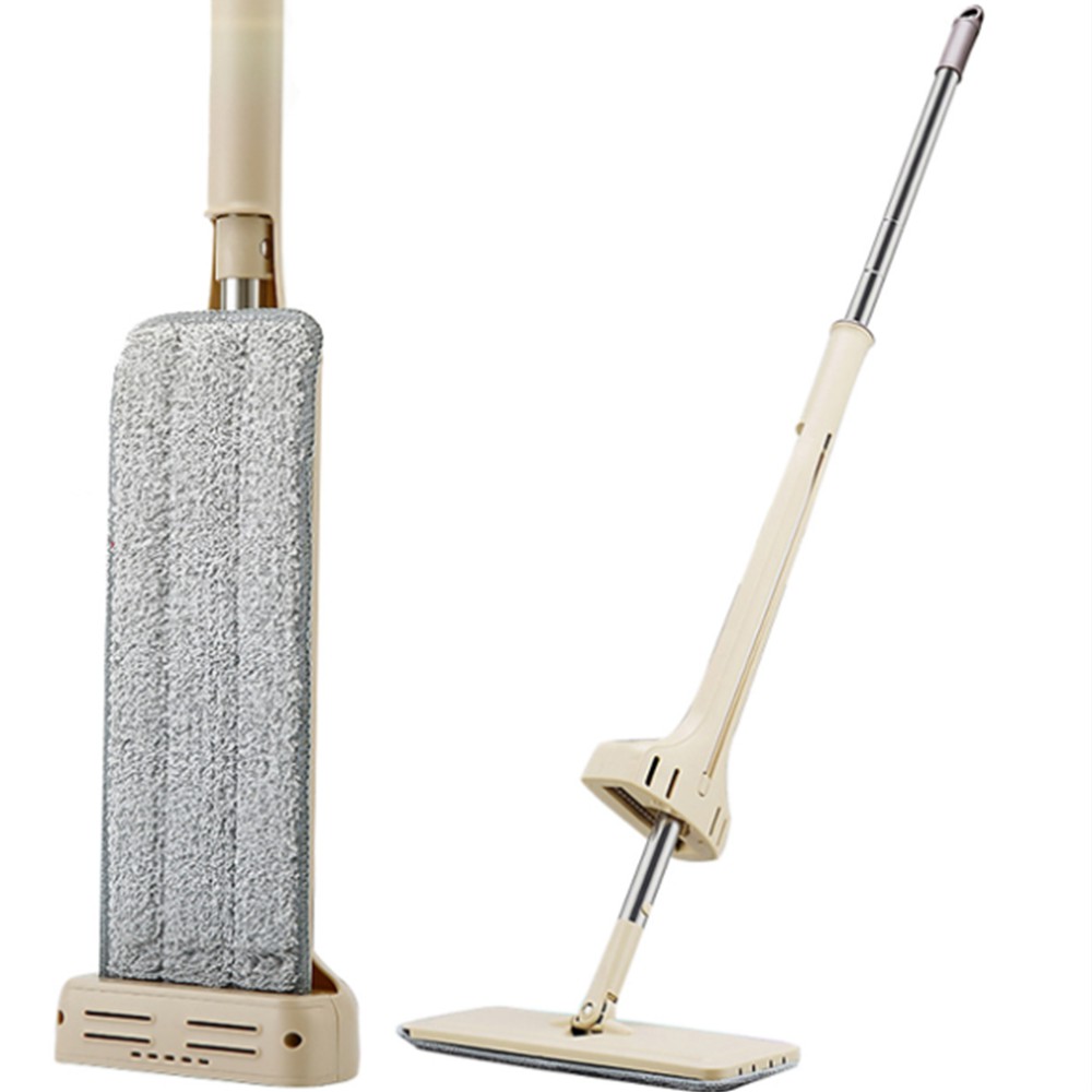 Cây lau nhà tự vắt thông minh xoay 360 độ tiện dụng, cây lau nhà đa năng cao cấp Spin Mop tặng kèm 1 bông lau