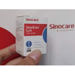 Kim chích máu Sinodraw máy đo đường huyết sinocare