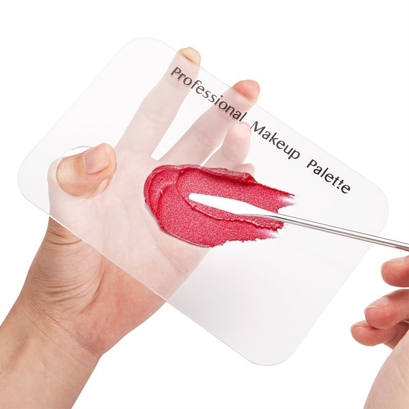 [Hàng mới về] Bảng phấn trang điểm kèm cây trộn màu tiện dụng