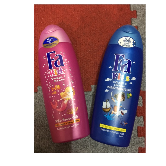 Sữa tắm gội Fa Kids