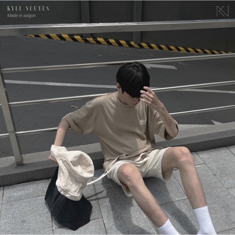 ÁO THUN COTTON_NÂU