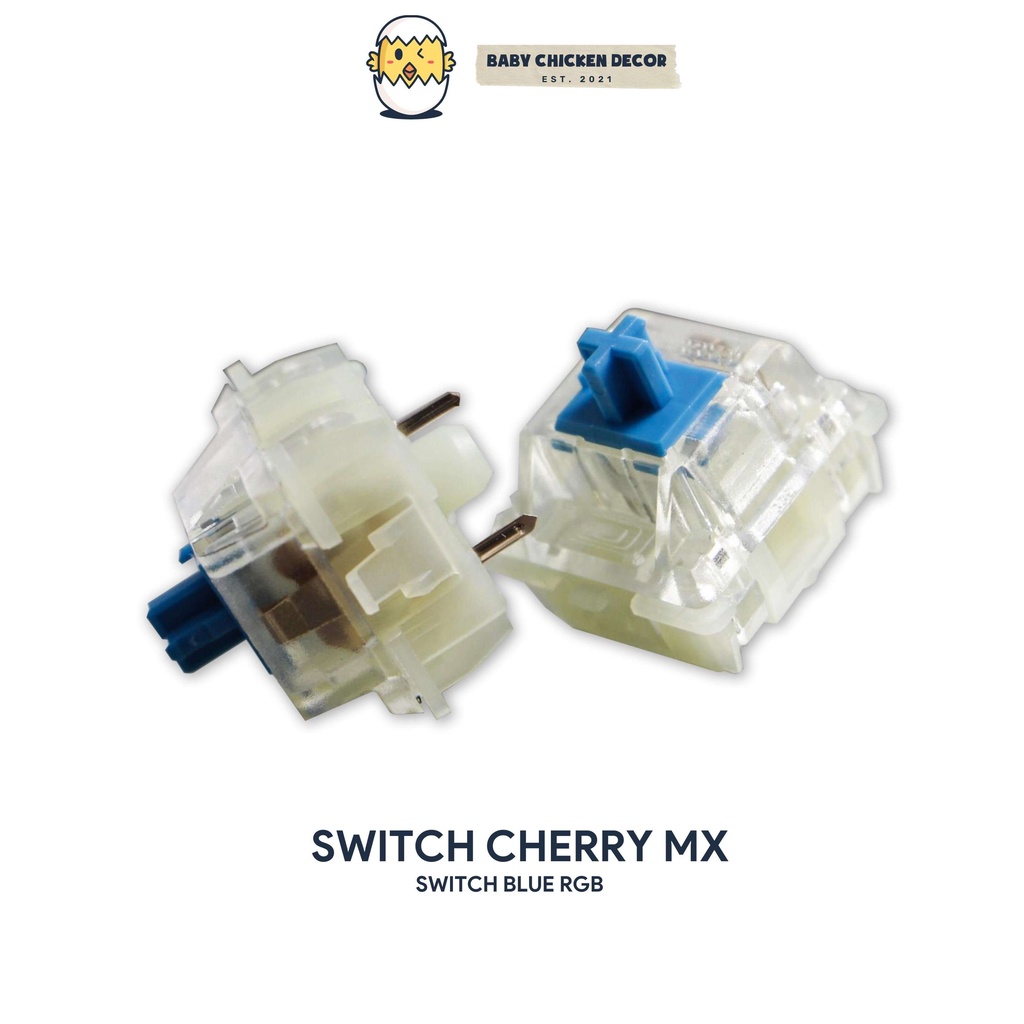 Switch phím cơ Cherry MX RGB, công tắc bàn phím Cherry Silent