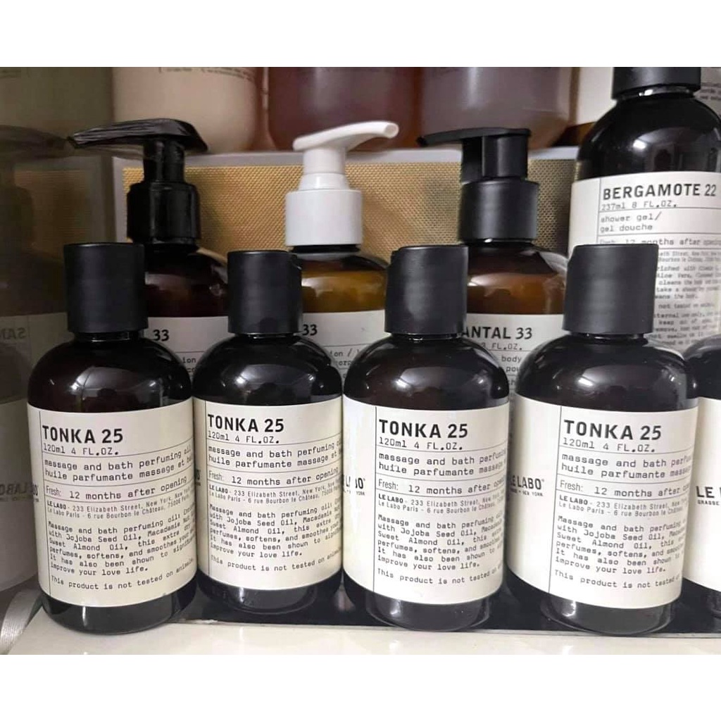 Dầu dưỡng thể Le Labo Body Oil Tonka 25