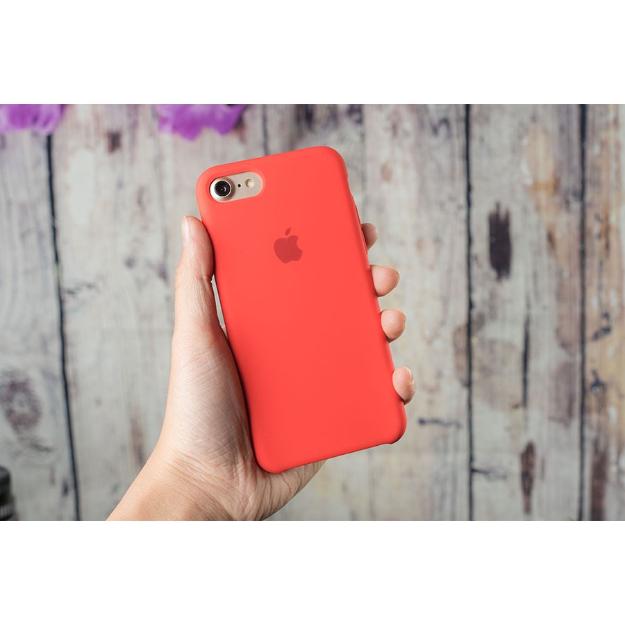 ( Ảnh thật 12 màu chính hãng ) Ốp Apple Silicon Case iPhone 7,8 nhỏ ( chống bẩn )
