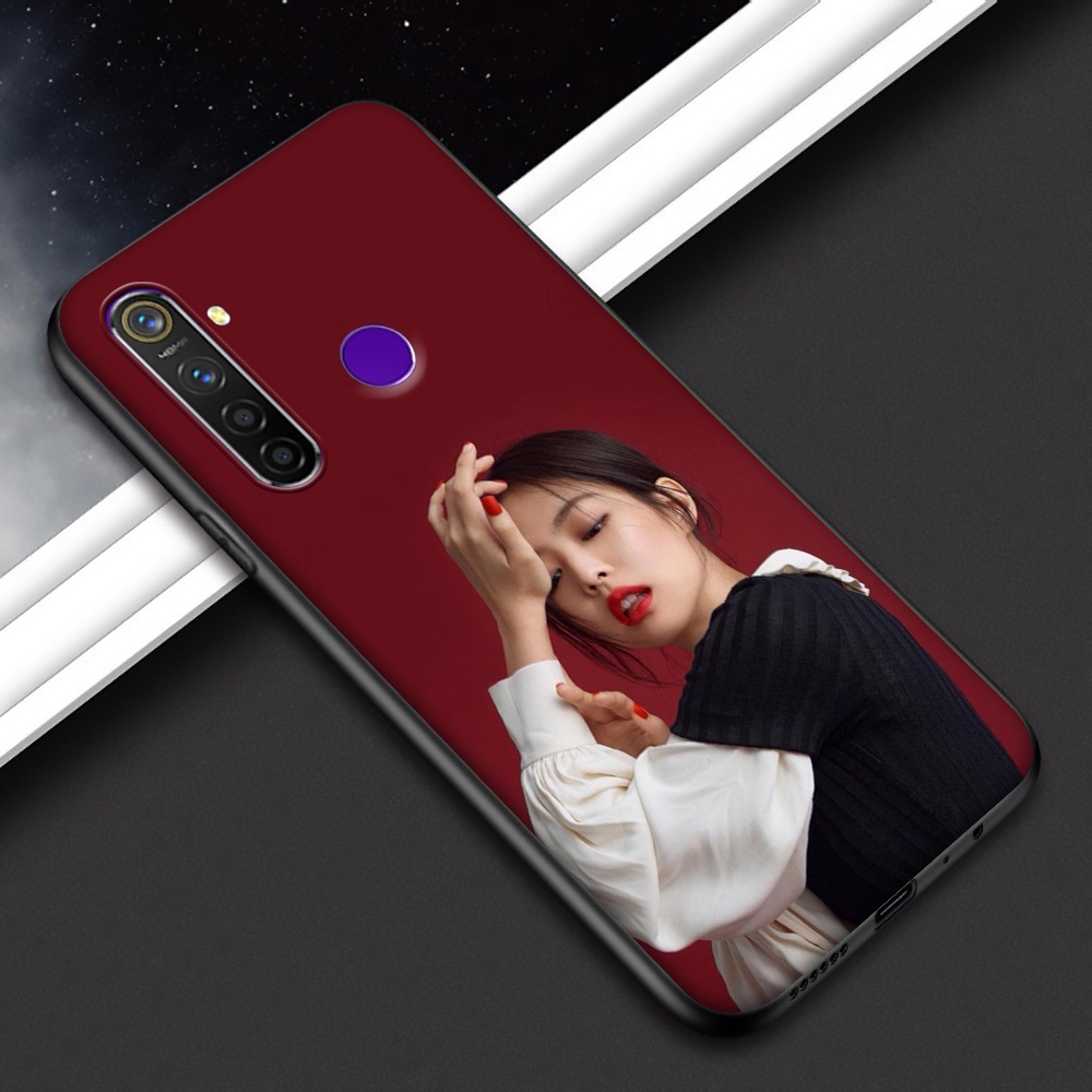 Realme 2 3 5 5i 5s 6 C2 C3 6i Q Pro TPU Soft Silicone Case Casing Cover PZ104 Korean girl group BLKP JENNIE