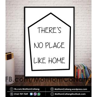 Tranh gỗ NO PLACE LIKE HOME