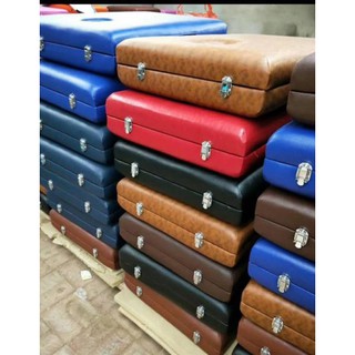 Giường gấp vali chân inox
