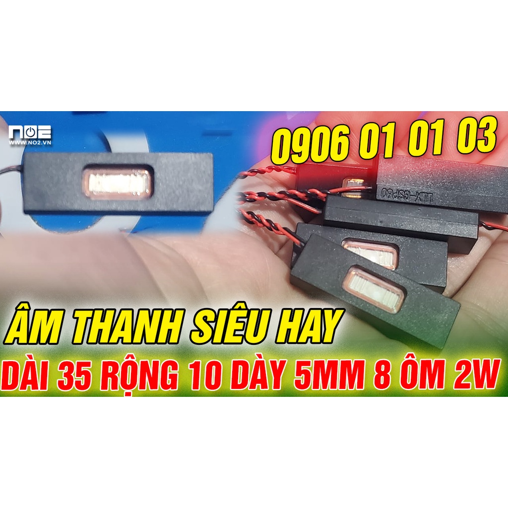 Loa độ laptop N7, Loa độ box, dài 35 rộng 10 dày 5 , ÂM THANH SIÊU HAY 8 ôm 2w
