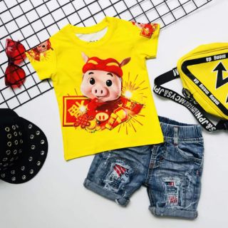 mẫu Heo Vàng đón Xuân 2019