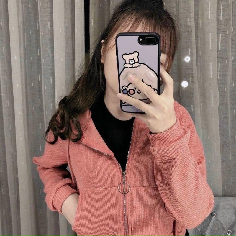 ÁO KHOÁC LEN TĂM FORM NGẮN CÓ NÓN SIÊU CƯNG | BigBuy360 - bigbuy360.vn