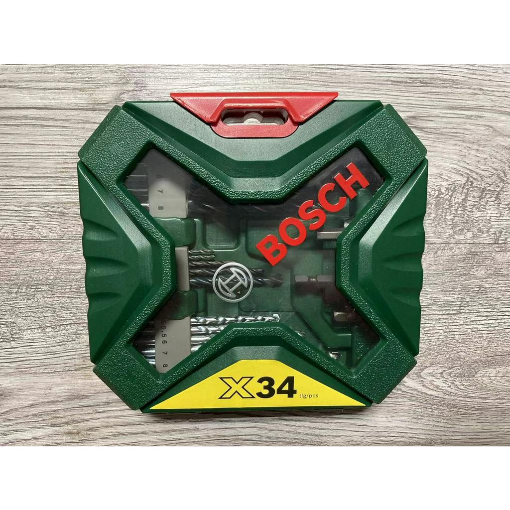 Bộ Mũi Khoan BOSCH 34 Món Chuyên Dụng Cho Máy Khoan Điện