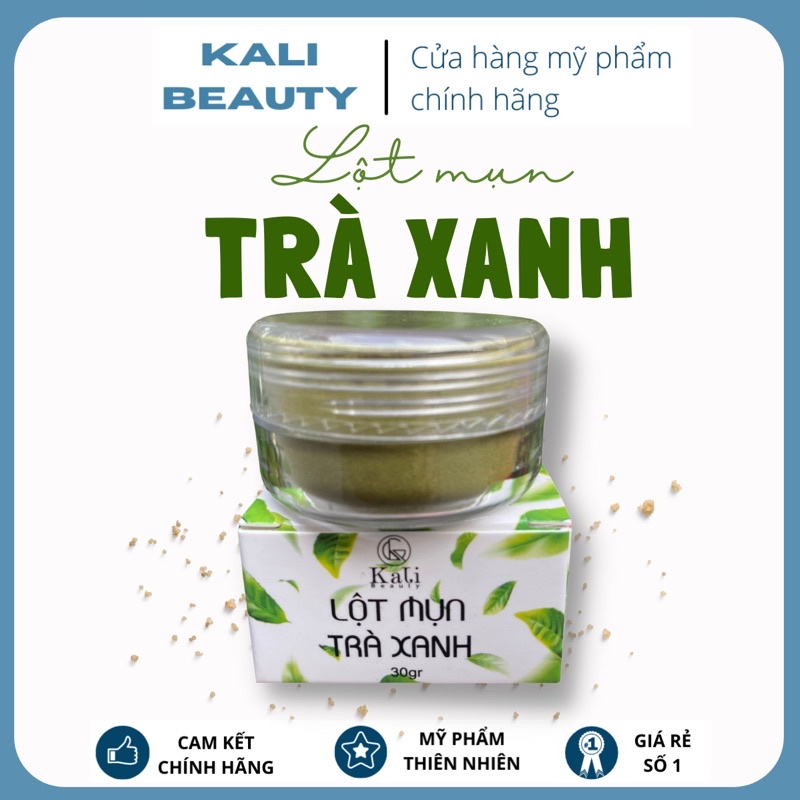 Lột Mụn Trà Xanh Với Chiết Xuất % Từ Lá Trà Tươi , Giúp ThổI Bay Mụn Cám và Mụn Đầu Đen Nằm Sâu Bên Trong Lỗ Chân Lông