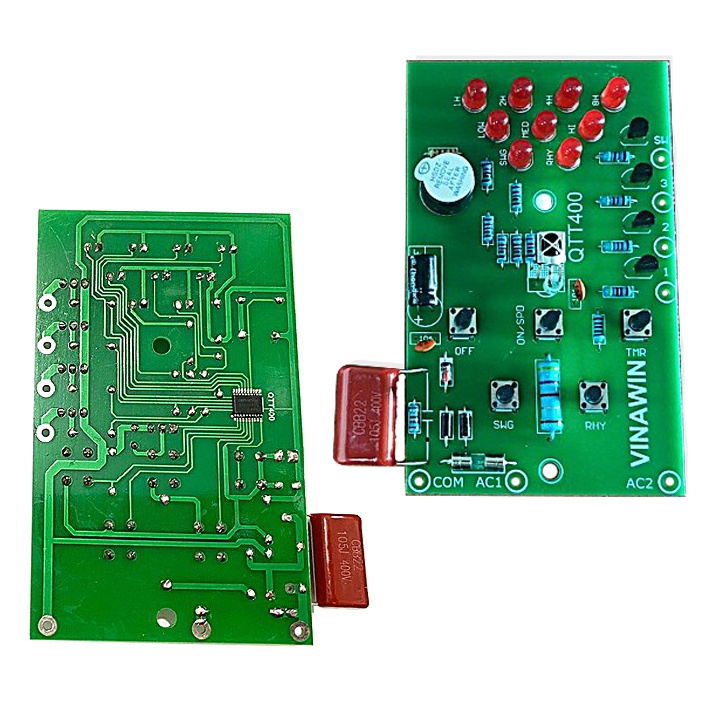 Combo Bộ Điều Khiển Quạt Từ Xa và Mạch Quạt Treo Tường Vinawind