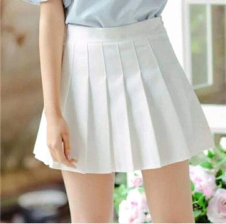 Chân váy tennis đen trắng