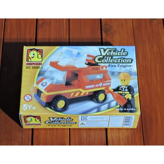 Lắp ráp lego oxford, lắp ráp mô hình xe cứu hỏa