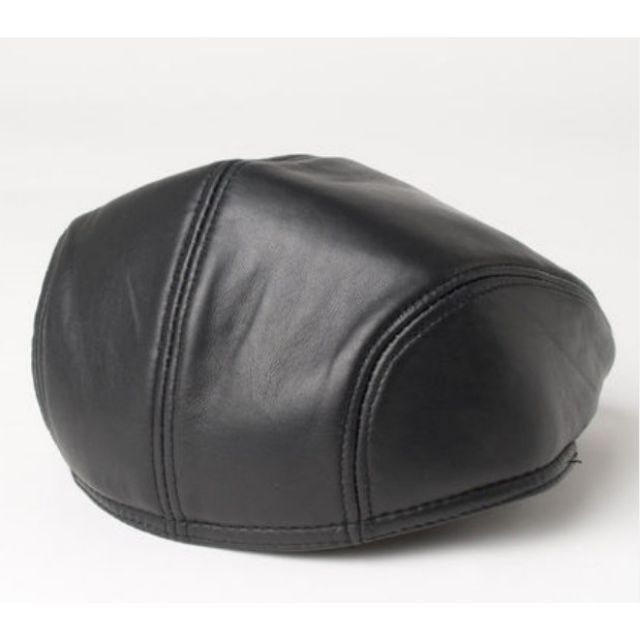 Mũ Nồi, Mũ Beret Nam trung niên chất vải Da
