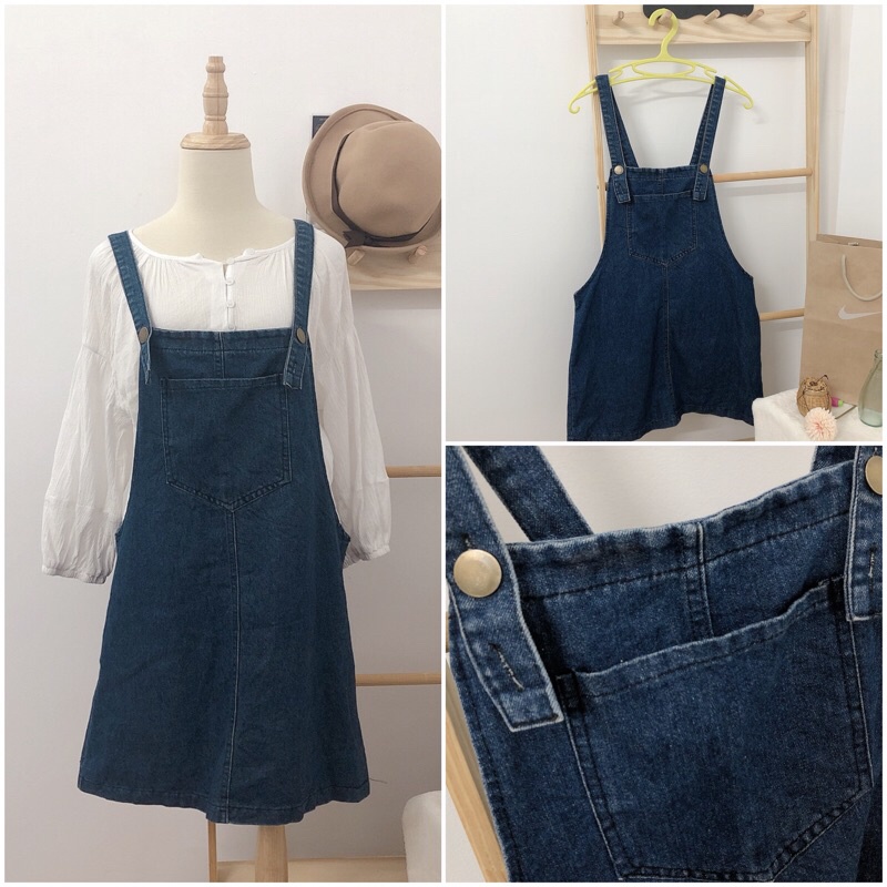 Yếm jeans tạp dề hiệu 2hand