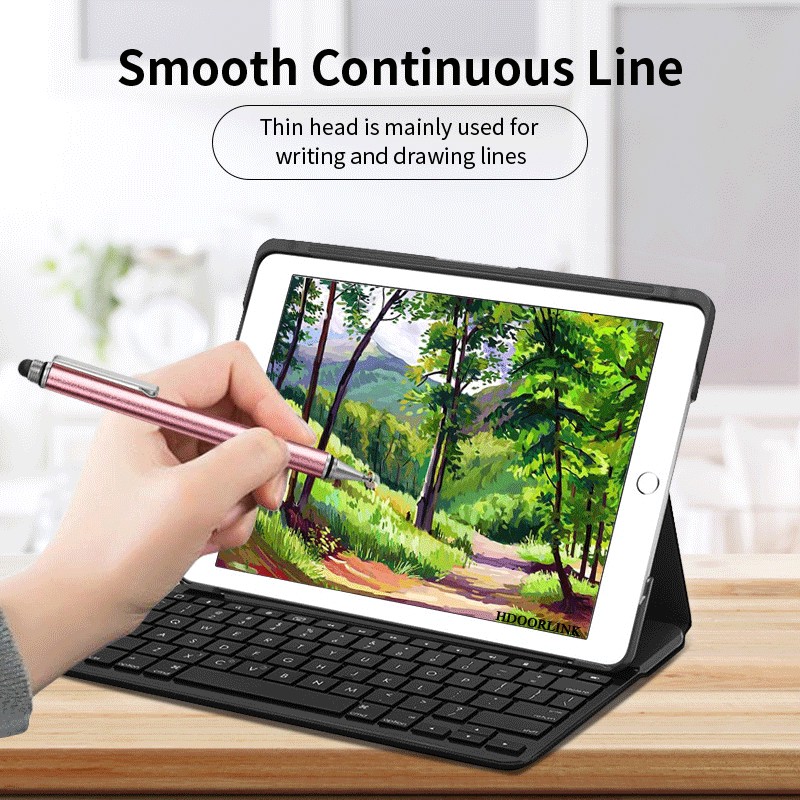 Bút Cảm Ứng Điện Dung HdoorLink 2 Trong 1 Cho Android Iphone Ipad Tablet Kèm Găng Tay