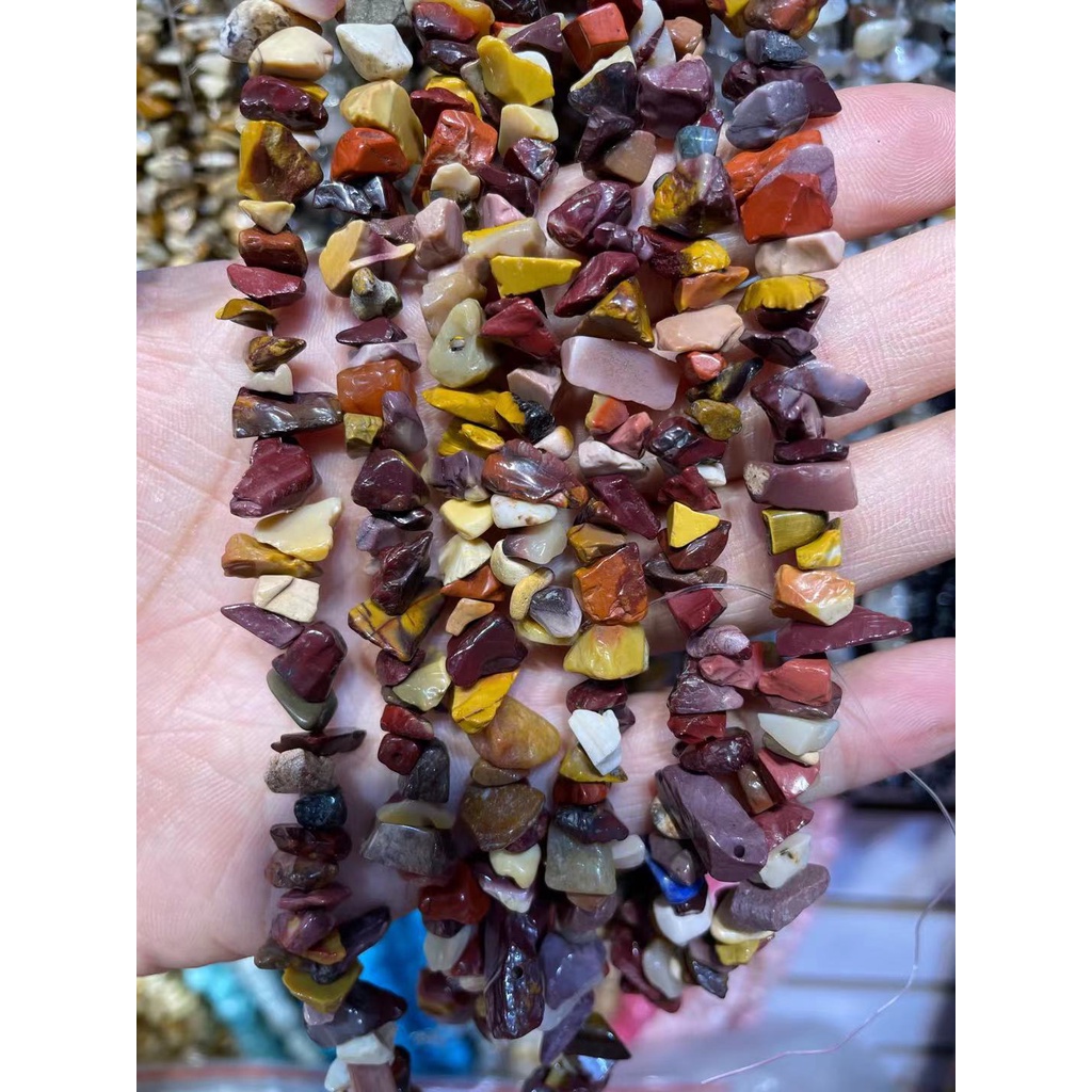 DIY Irregular Chips stone beads With Hole 5-7mm for Making accessories