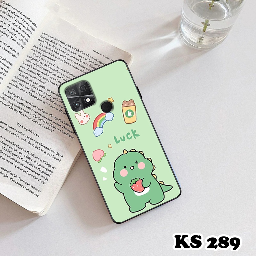 Ốp lưng Poco C40 4G - Ốp in hình khủng long,dinosaur dễ thương