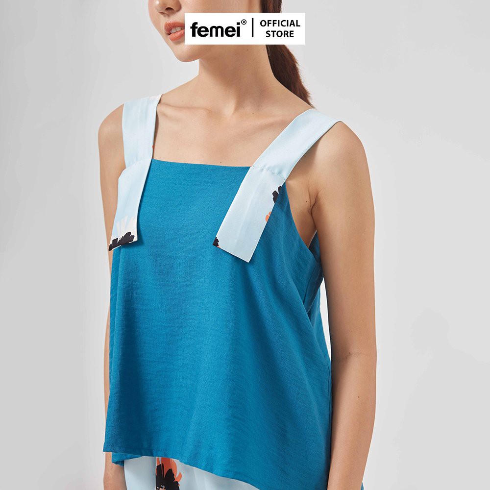 FEMEI - Độ bộ mặc nhà 2 dây bản 5cm 5CM015