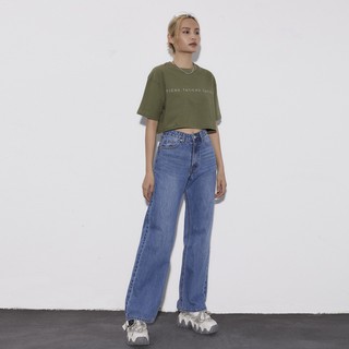 [Mã LT50 giảm 50k đơn 250k] Cotton denim jeans - Quần jean dài ống suông thumbnail