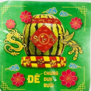SET ĐẾ CHƯNG DƯA, BƯỞI TRANG TRÍ TẾT (set 1 cái)