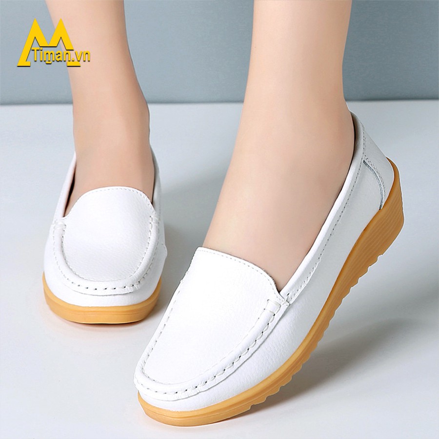 Giày Lười Da Nữ M Timan.vn NA19 | BigBuy360 - bigbuy360.vn