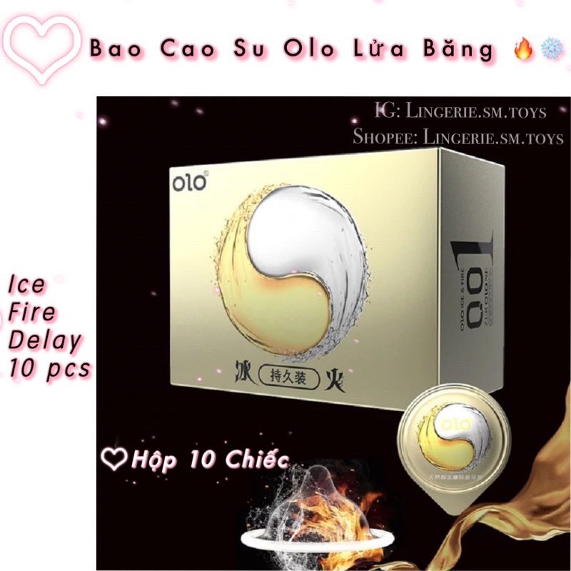 Bao Cao Su OLO Lửa Băng | Trò Chơi Nhiệt Độ