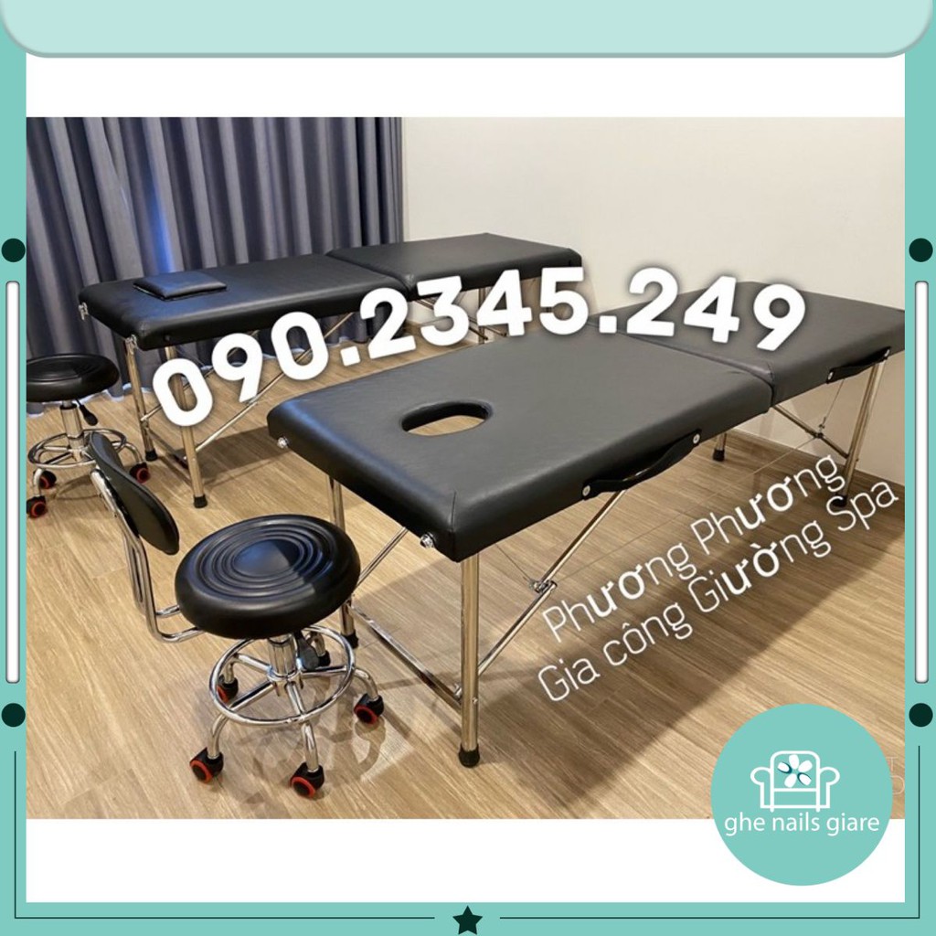 Giường Vali Chân Inox Nhập 100%