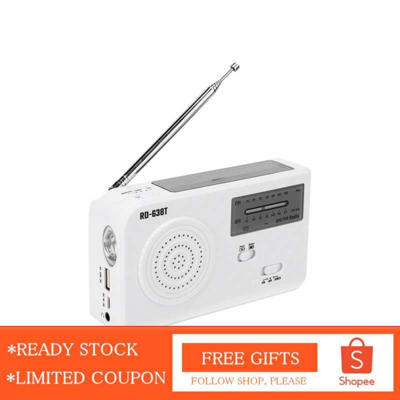 Radio Tức Thì Alwaysonline Rd-638T Sử Dụng Năng Lượng Mặt Trời