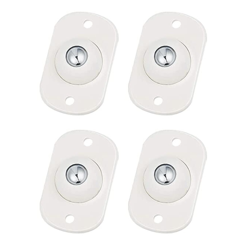 Set 4 Bánh Xe Mini Xoay 360 Độ Chuyên Dụng° Hộp Đựng Đồ Nội Thất Bằng Thép Có Con Lăn Tiện Dụng